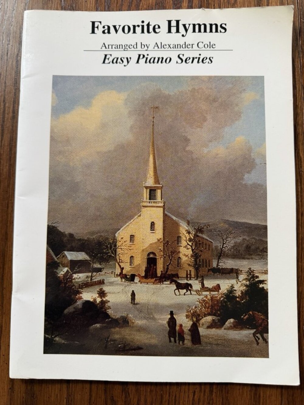Favorite Hymns for Easy Piano Arranged By Alexander Cole 1994